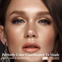 Luxaza Pro neutral swatches show Brown Canyon shades for versatile everyday looks.