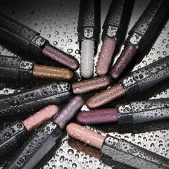 LUXAZA PRO Plum Eyeshadow Stick pencil close-up highlighting creamy formula for even color