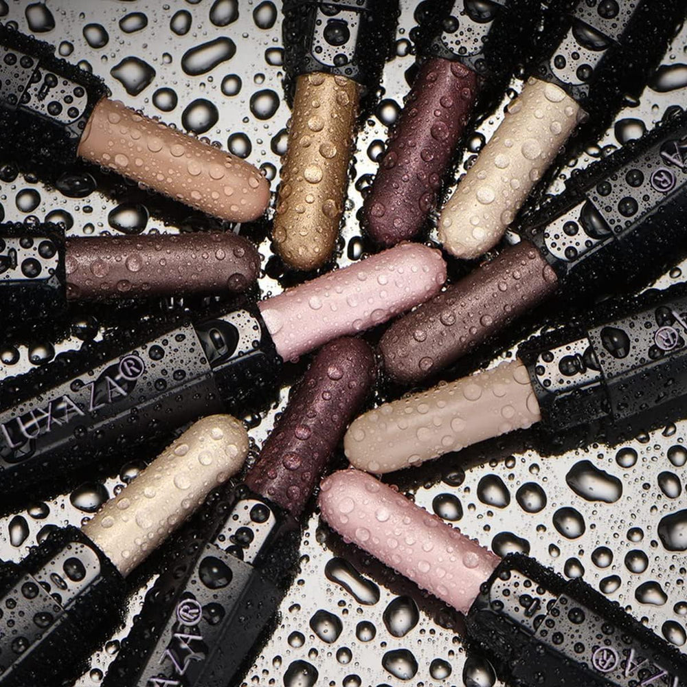 Luxaza waterproof and sweatproof formula maintains color wear