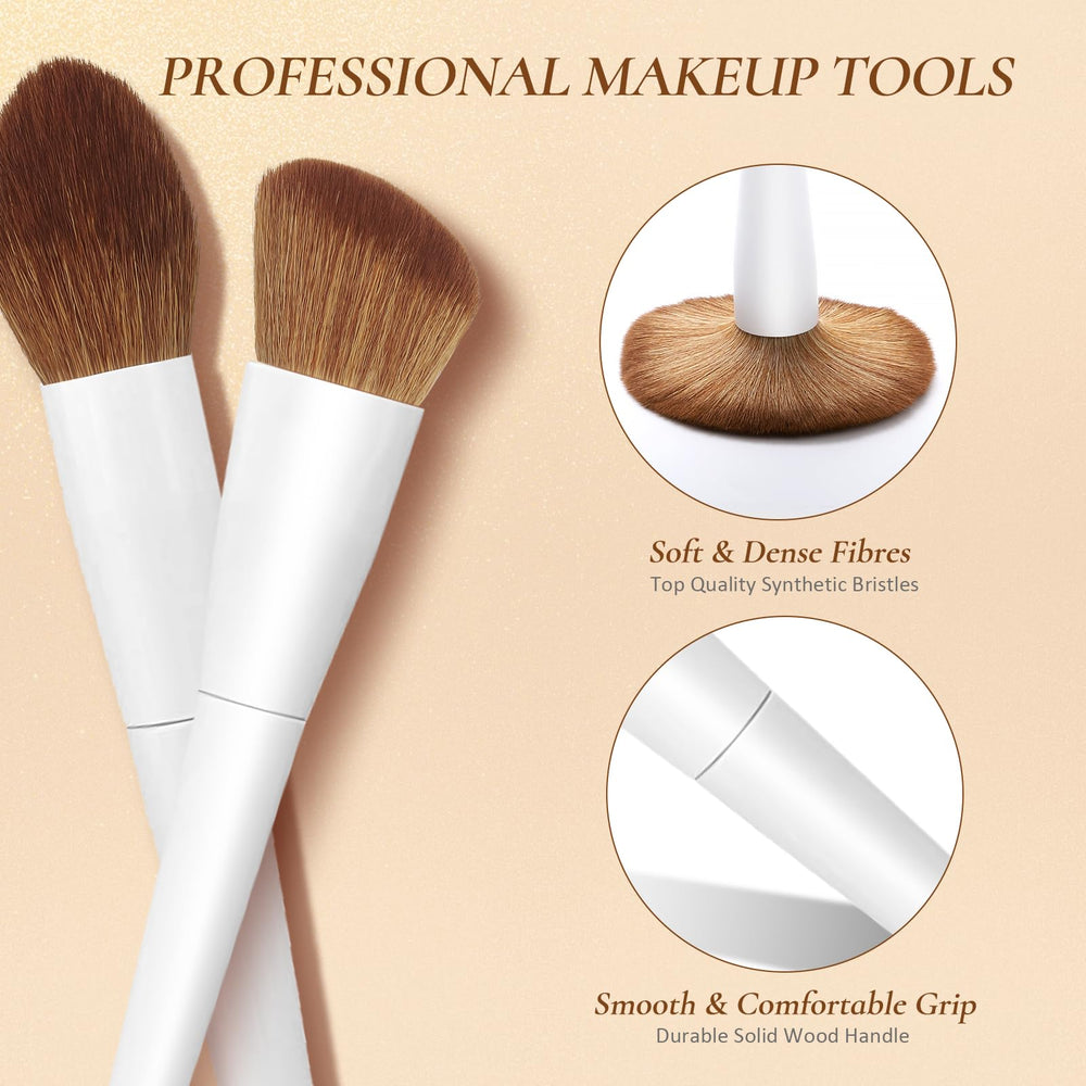 LUXBRU eye-shadow brush for detailed eye makeup.