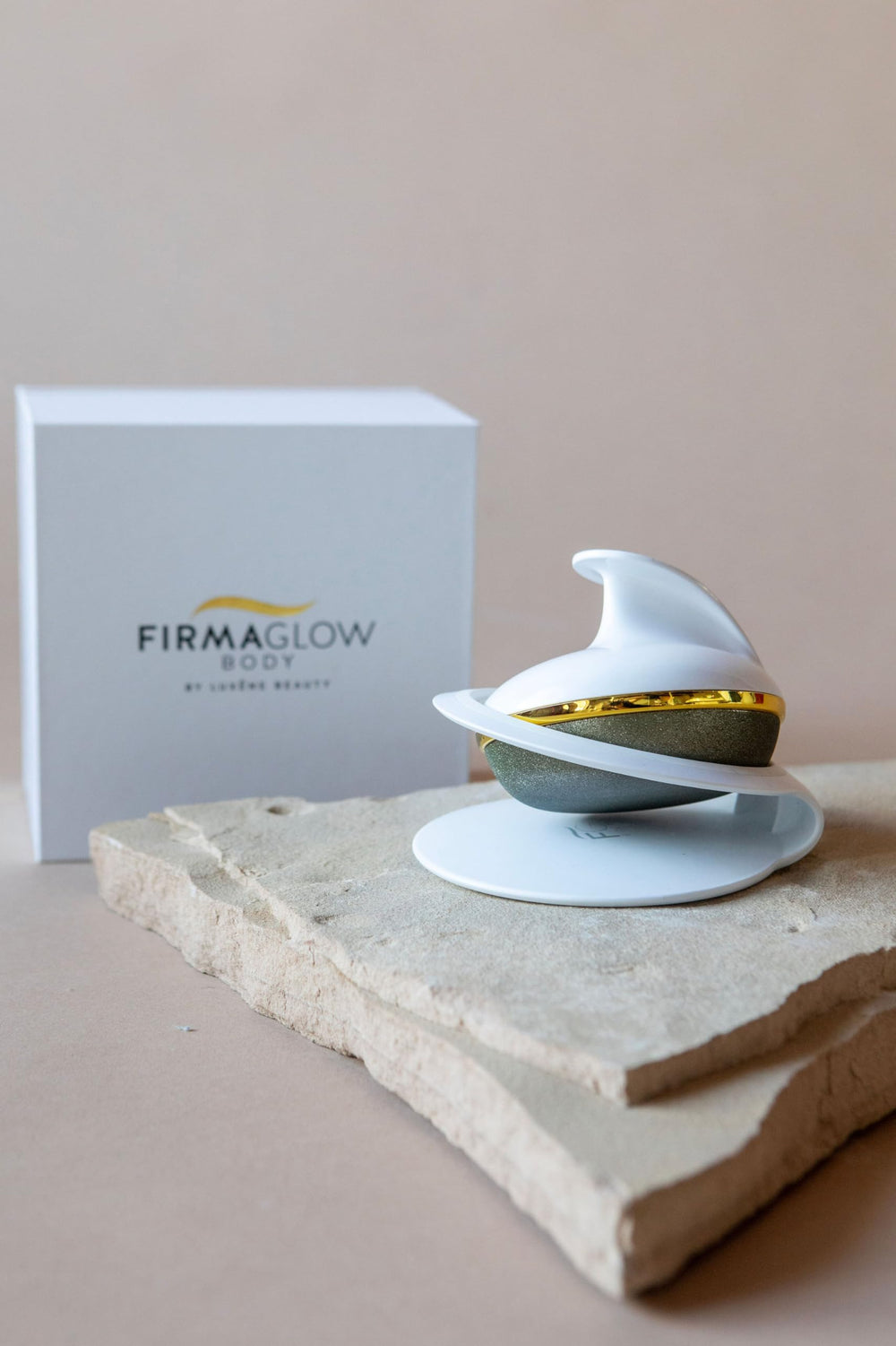 Luxene Beauty FIRMAGLOW ready-to-use for at-home spa-like routine.