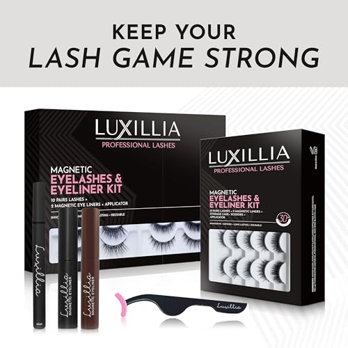 Luxillia brown formula in tube with soft brush applicator.