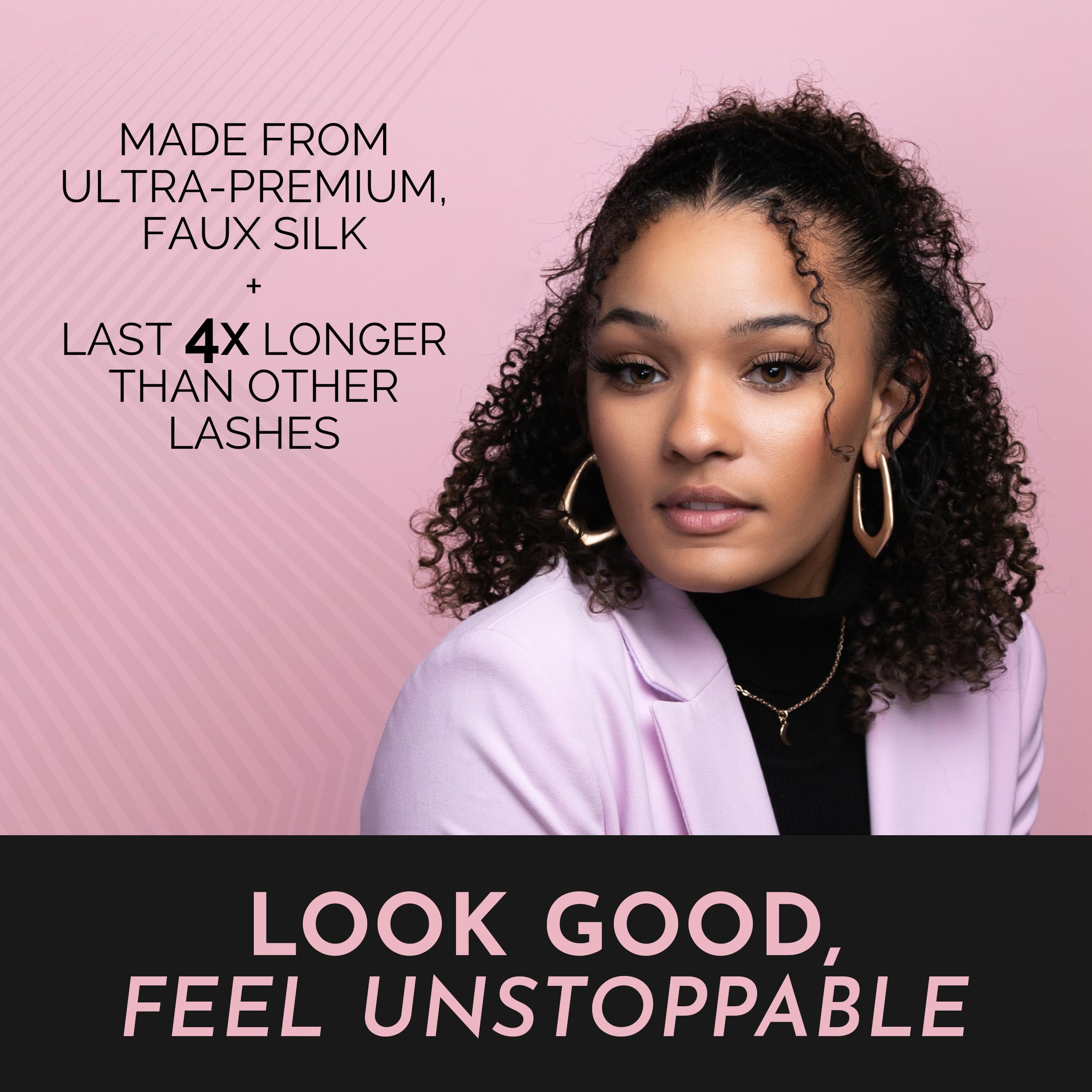 Luxillia no-glue design offering comfortable wear