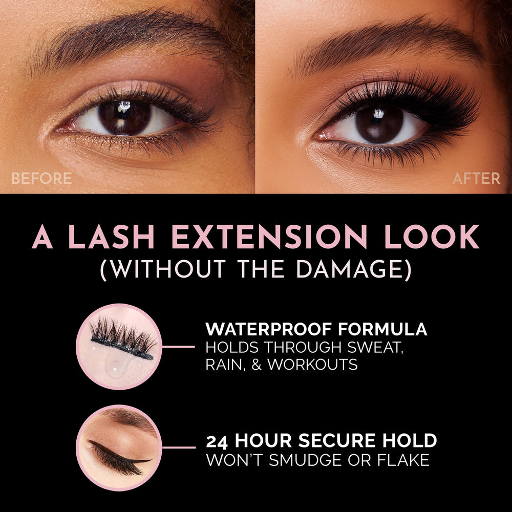 Luxillia reusable magnetic lashes pack designed for multiple uses.