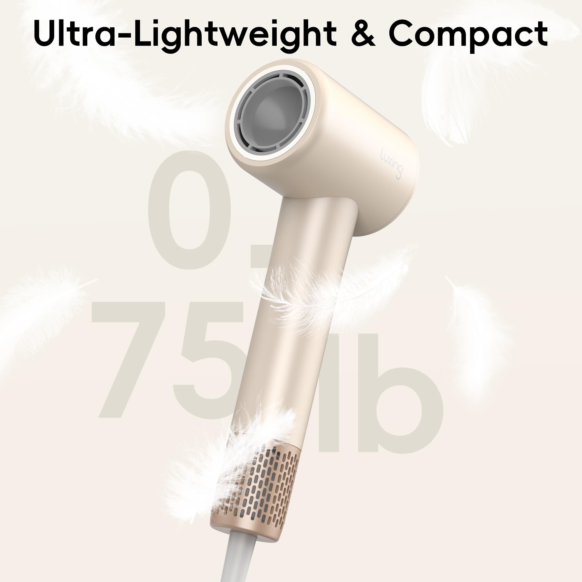 Luxing Turbolux diffuser attachment image for salon-like styling at home.