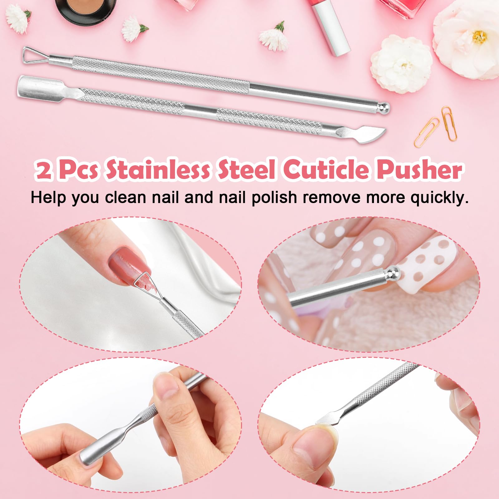 Luxiv nail polish remover wipes in use for versatile cleaning of nails and extensions