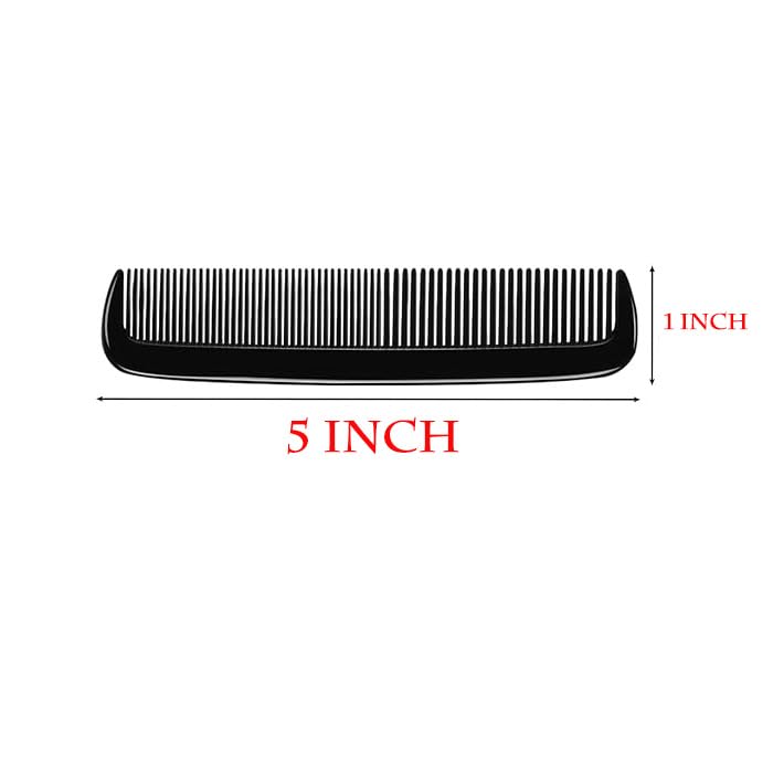 LUXXII compact-travel-hair-comb perfect for quick detangling on the move.