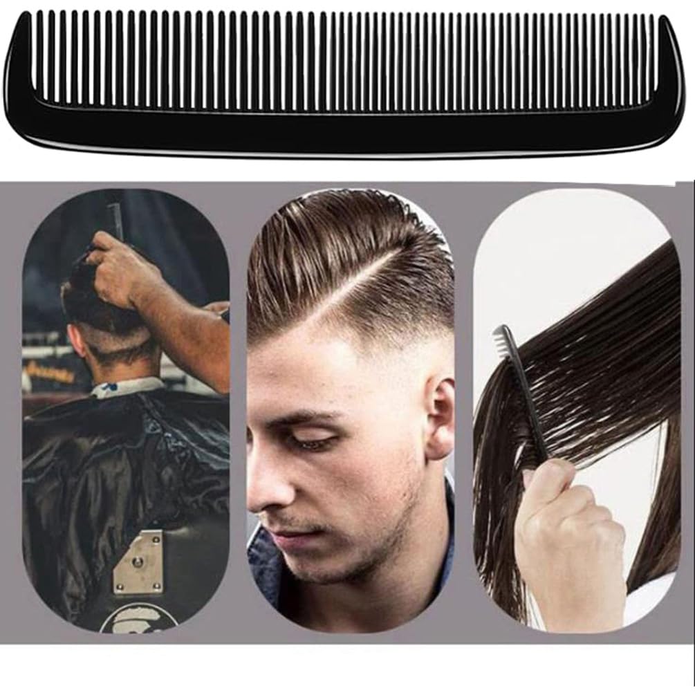 LUXXII hair comb teeth detail closeup illustrates smooth teeth reducing pull.