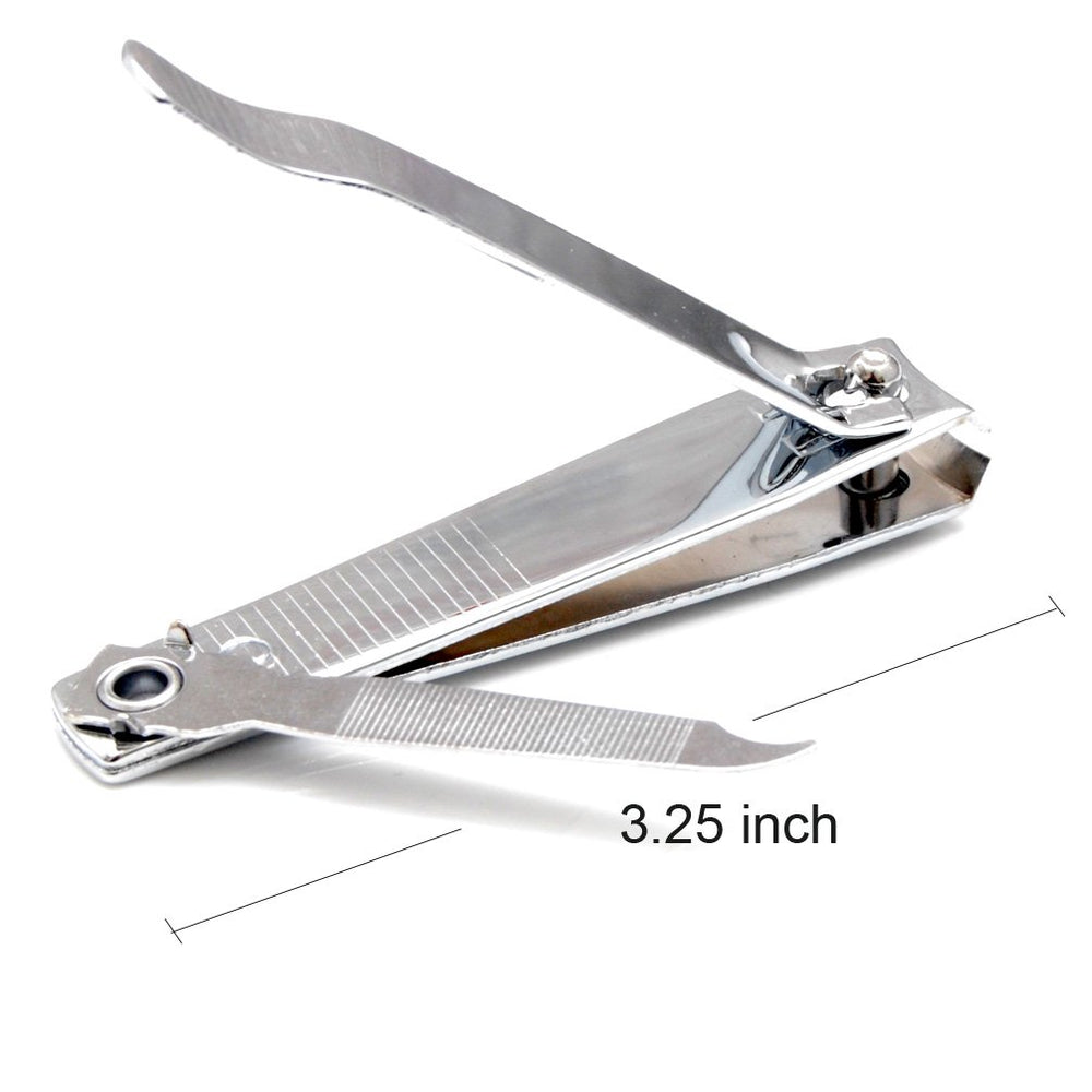 Luxxii nail clippers with non-slip grips for confident control during grooming.