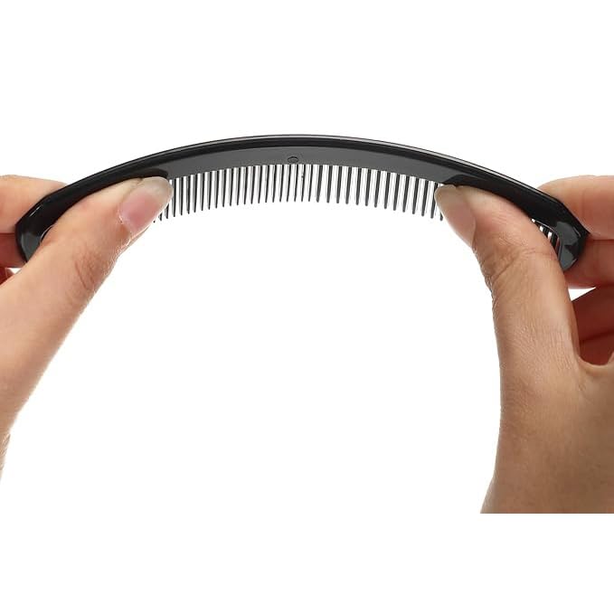 LUXXII six-pack beard-mustache-combs ideal for precise beard and mustache shaping at home.