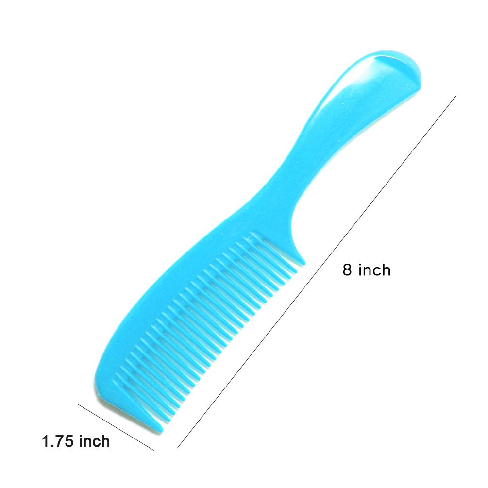 LUXXII wet-hair detangling demo shows drag-free combing experience.