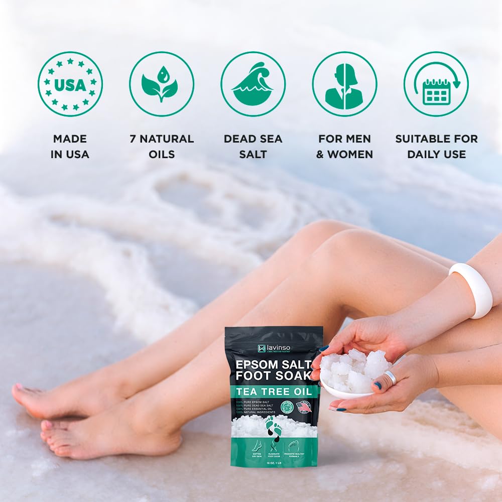 LV LAVINSO peppermint eucalyptus aroma for refreshing foot spa