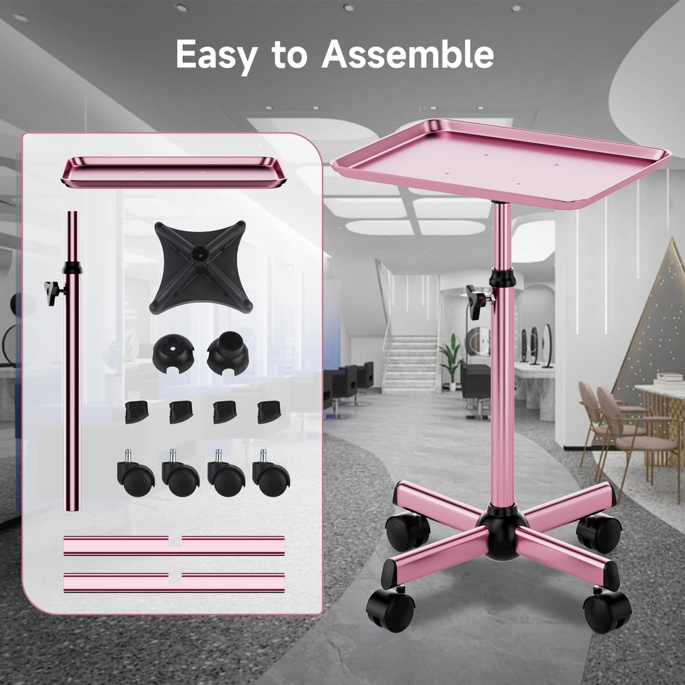 LWADALN salon tray cart multi-use design supports hair, beauty, dental, tattoo workflows.
