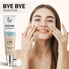 Flawless Radiance By Luxe Blend swirl demonstrates blendable texture for even coverage.