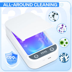 LXIANGN compact portable sterilizer shown on a vanity for home use