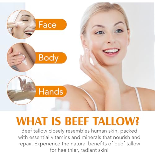 Lxitian honey-tallow blend close-up emphasizes nourishing, collagen-supporting potential