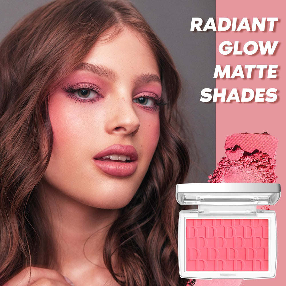 LYBHDAFA Cherry Blush lightweight powder blends seamlessly for natural color.