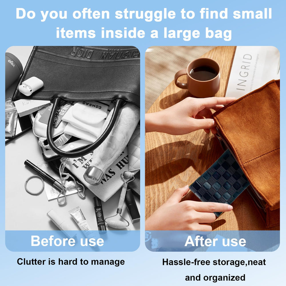LyBlissor no-zip design enables one-handed access to items quickly.