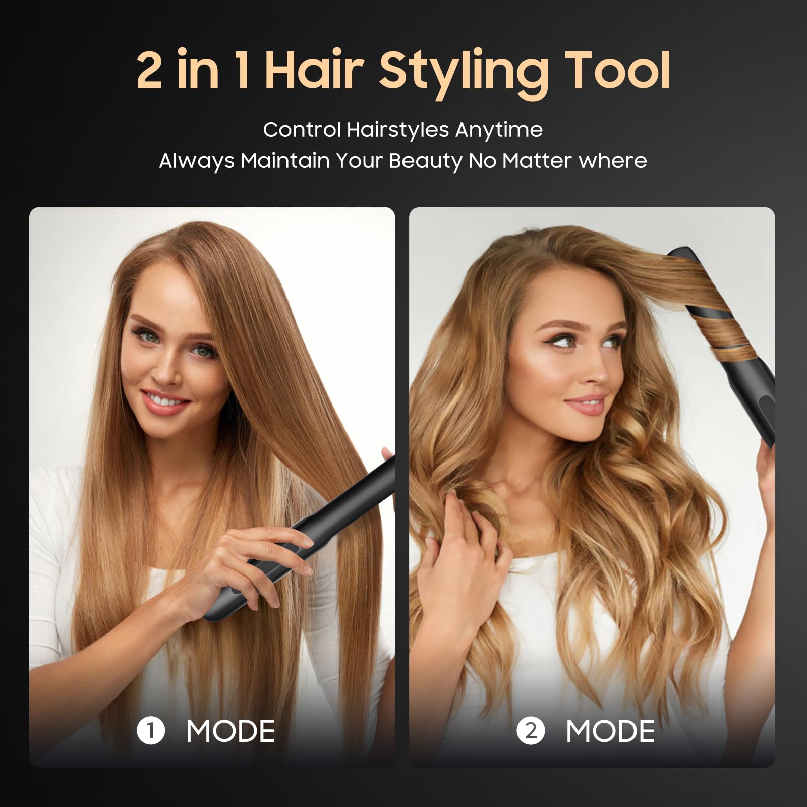 LYFDUW cordless battery-life image highlights 40-minute on-the-go styling.