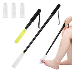 LYIGEOL toe cleaning brush with reusable drying covers for clean, comfortable feet.