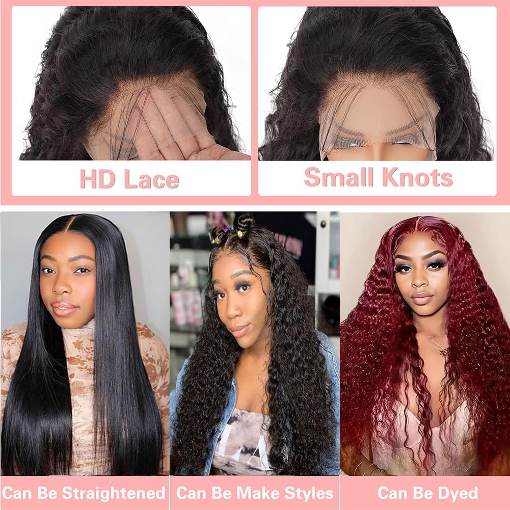 LYILYI pre-plucked lace-front wig ensures quick install and natural front