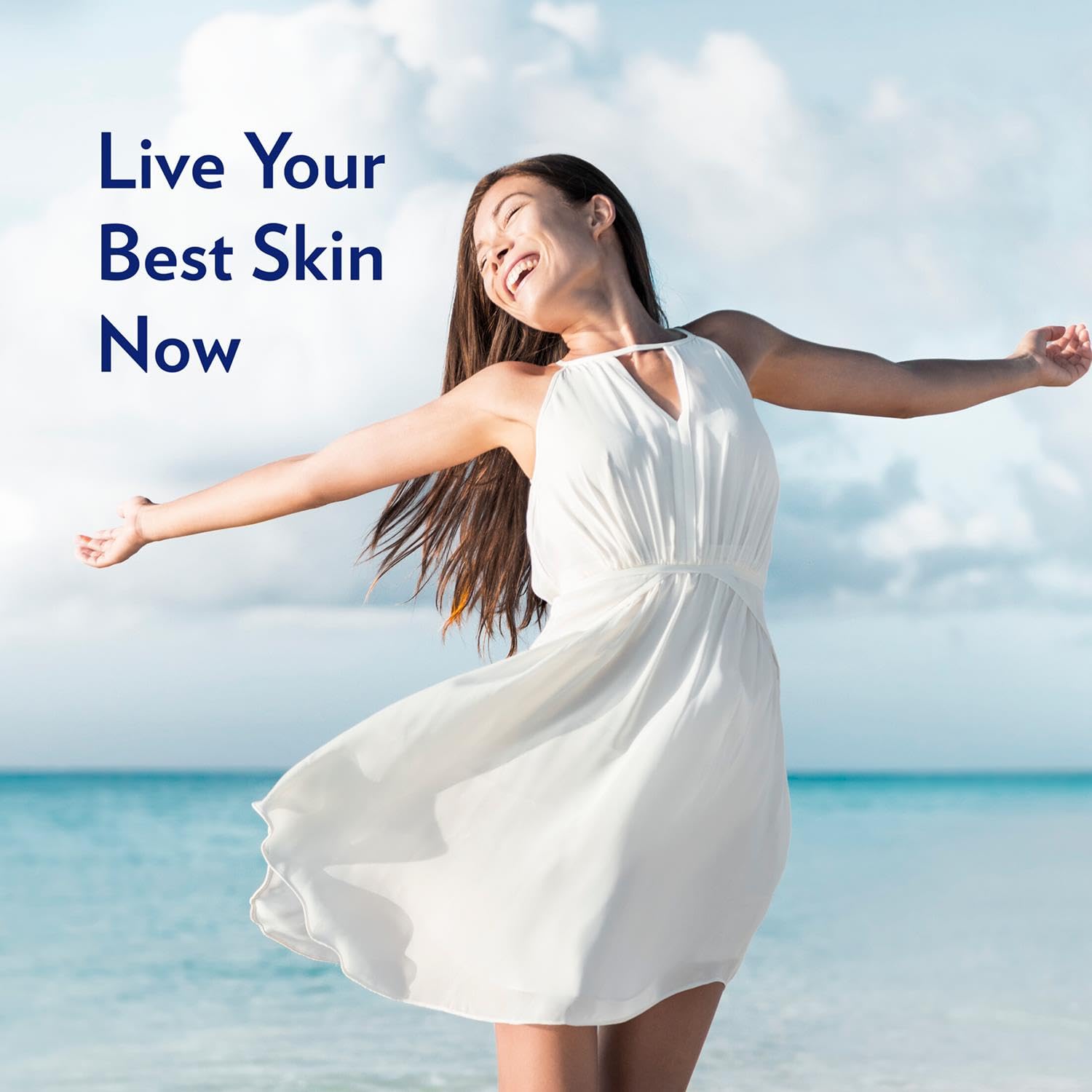 Lynx Vaseline Intensive Care Cocoa Radiant being poured for quick moisturization