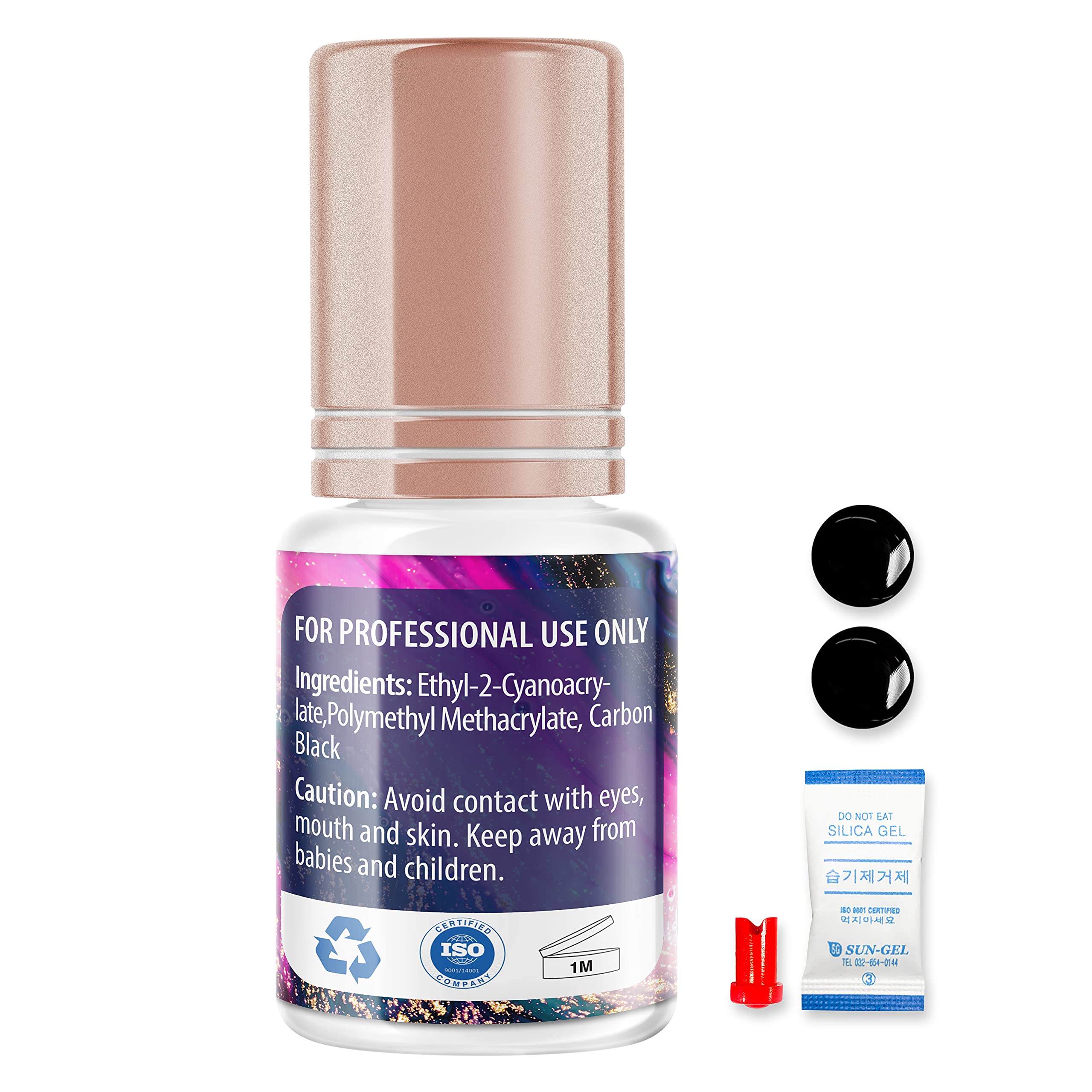 Lyon Lash SPEEDMAX glue dispensing nozzle enables controlled application.