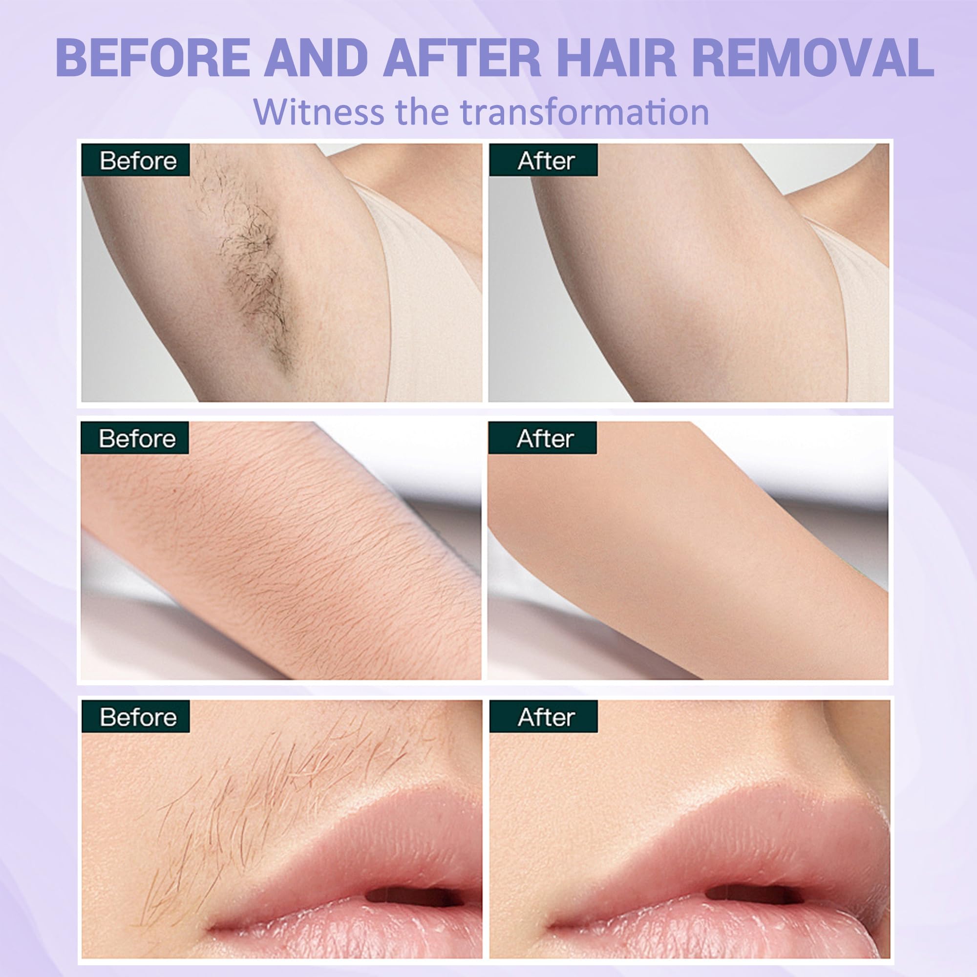 LYQC deep-penetration wax beads remove hair gently from root