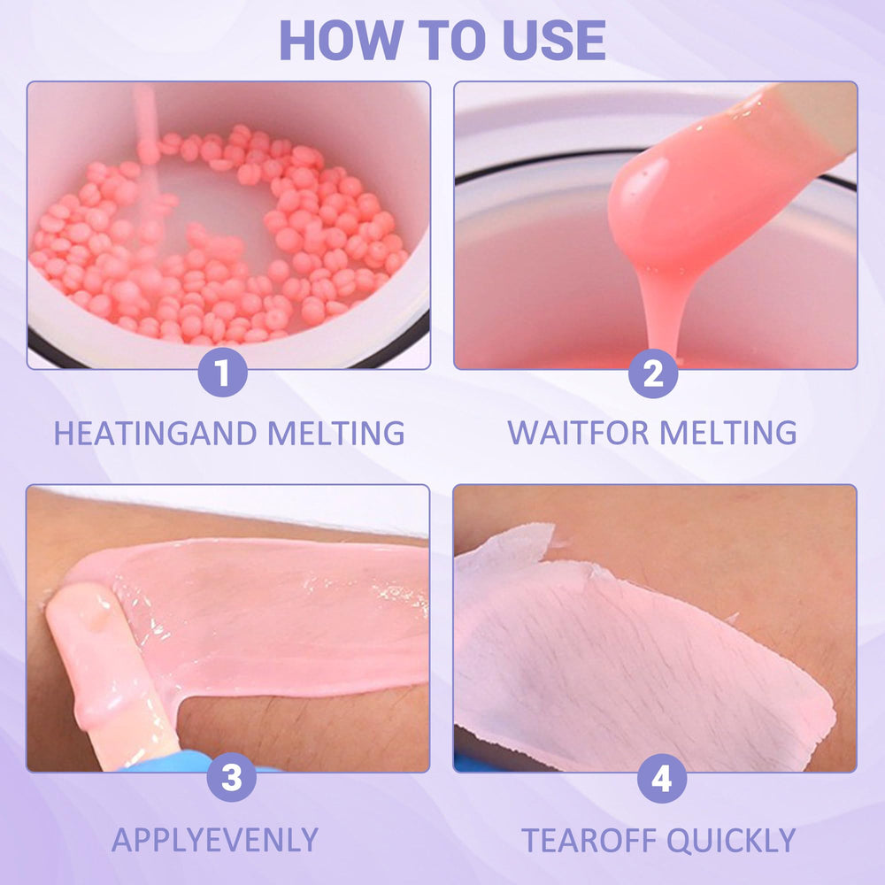 LYQC wax beads scent variety supports mood-enhancing waxing experience