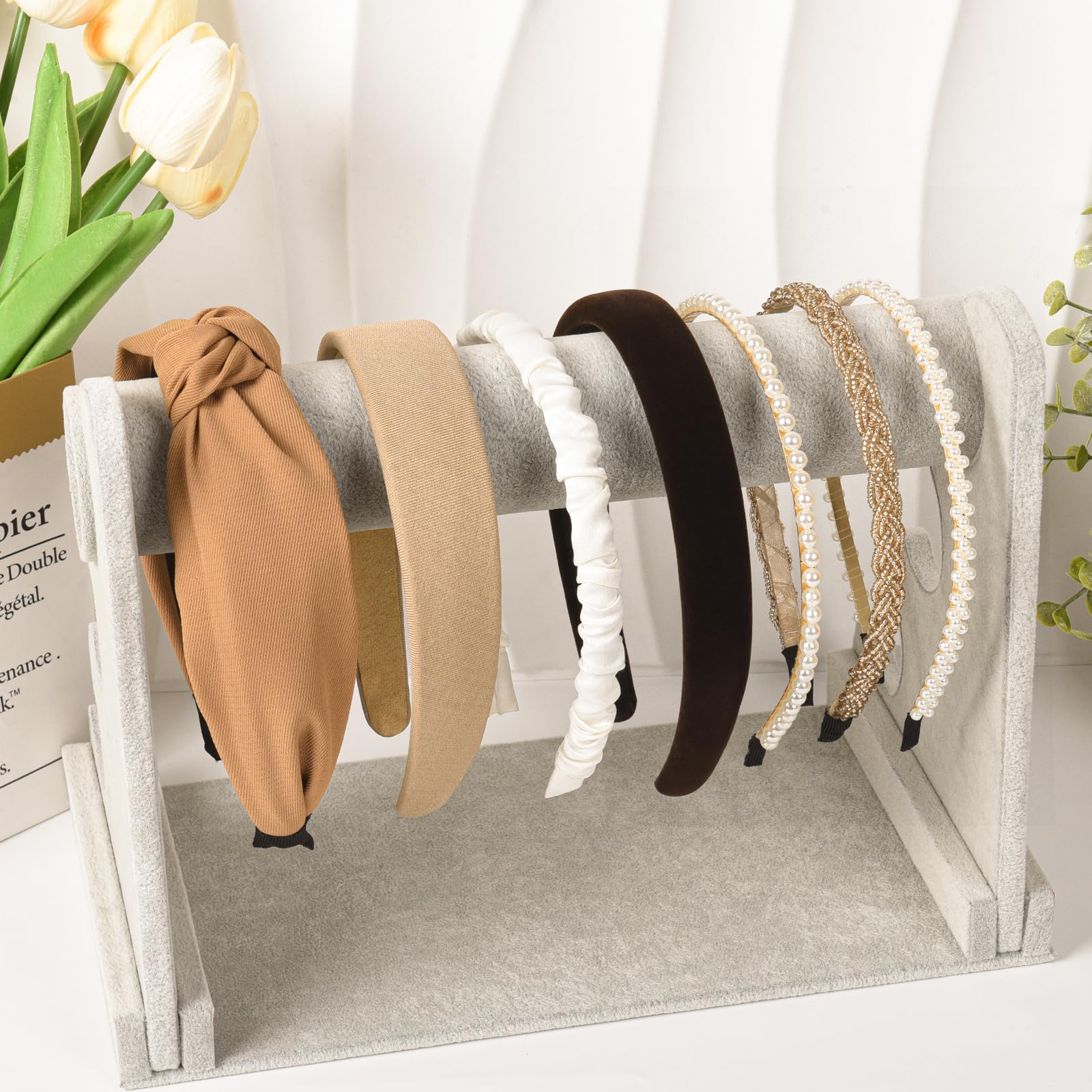 LYroo wide headbands offer secure fit and bold styling.