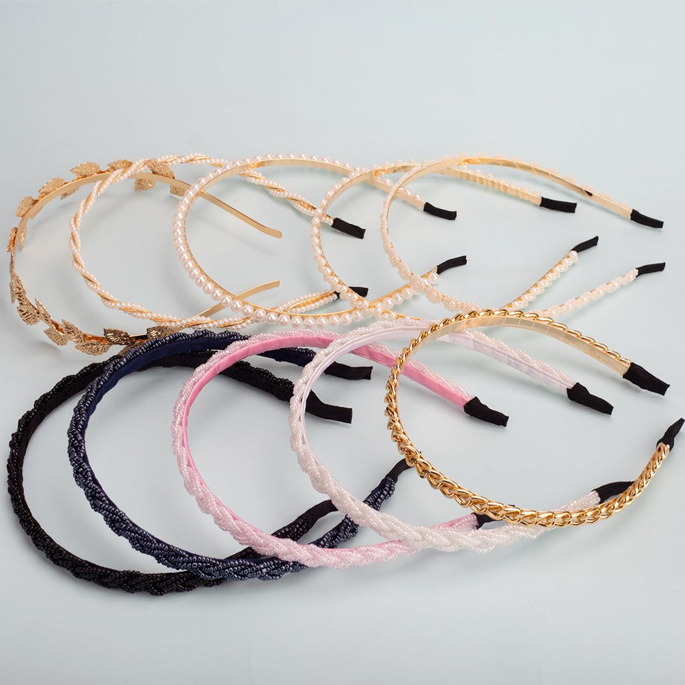LYroo flexible headband for various hairstyles closeup supports secure fit