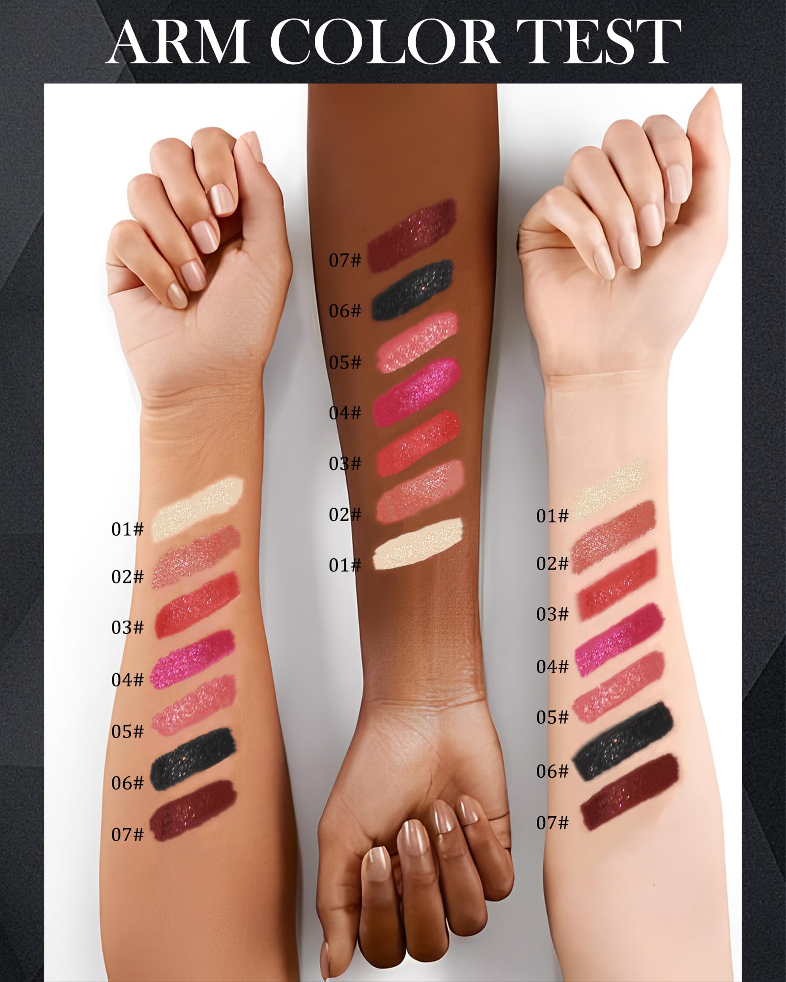 LYSdefeu barra labial para fiestas y cosplay, glam inmediato