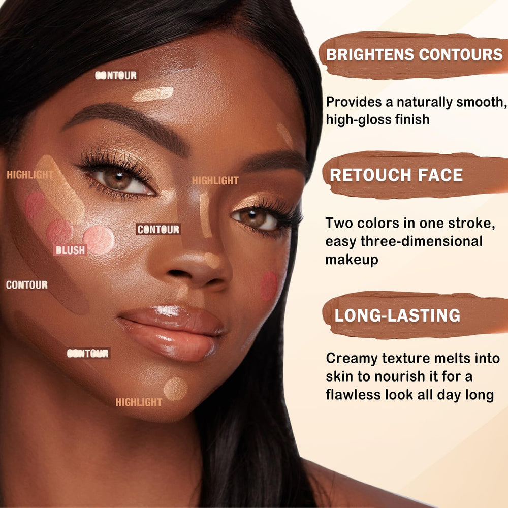 LZXLUKGIR mocha contour-stick defines natural shadows