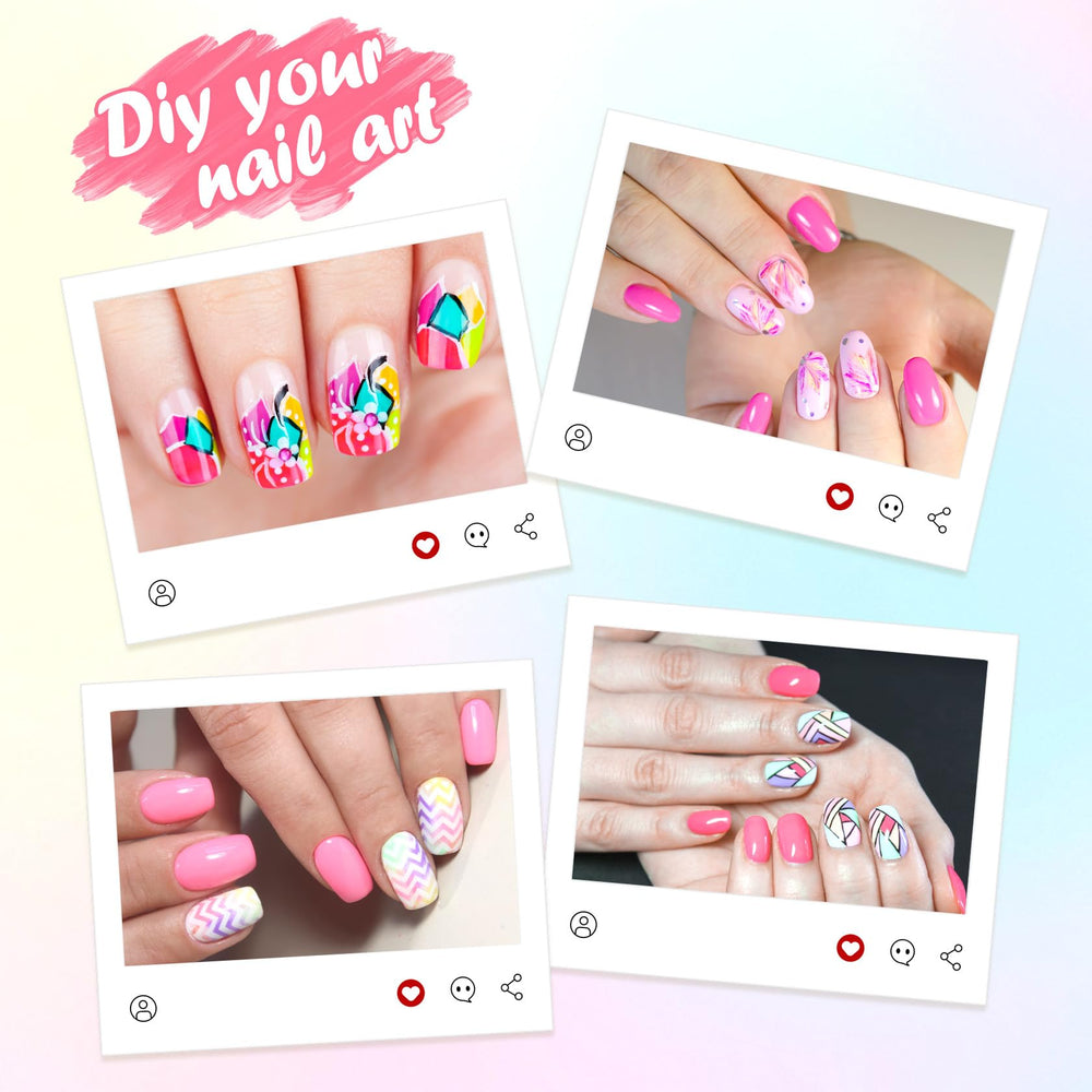 LZXLUKGIR Nail Art Pens for decorating phone cases and accessories with color.
