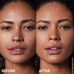 M. Asam Deep Teint swatch on skin shows blendable coverage.