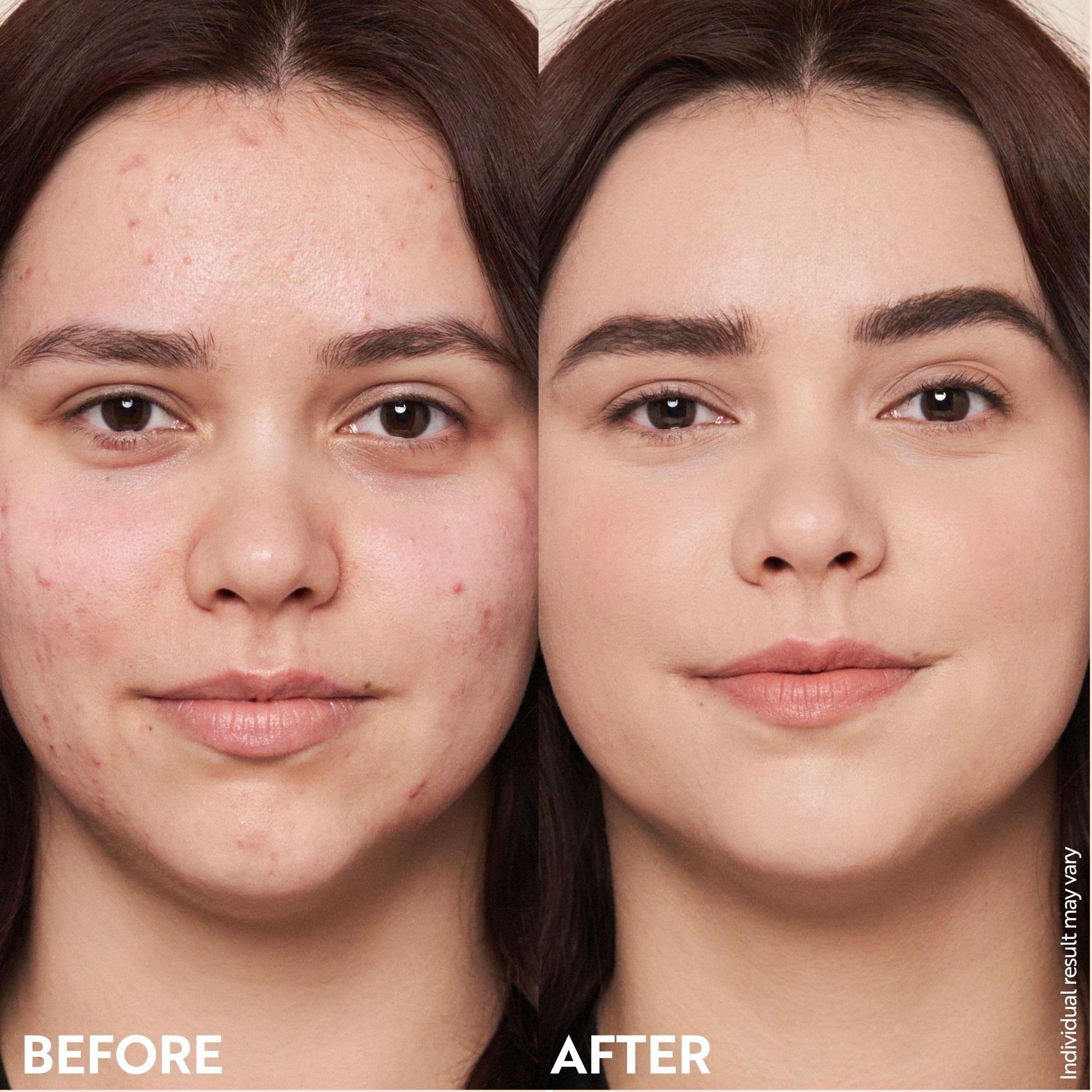 M. Asam Magic Finish Mousse Deep Teint swatch on darker skin tone