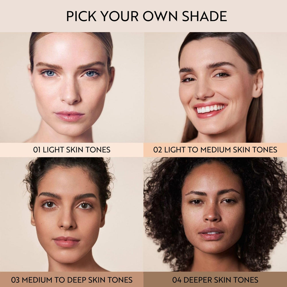 M. Asam Magic Finish Porcelain Teint mousse Deep Teint for medium-deep tones.