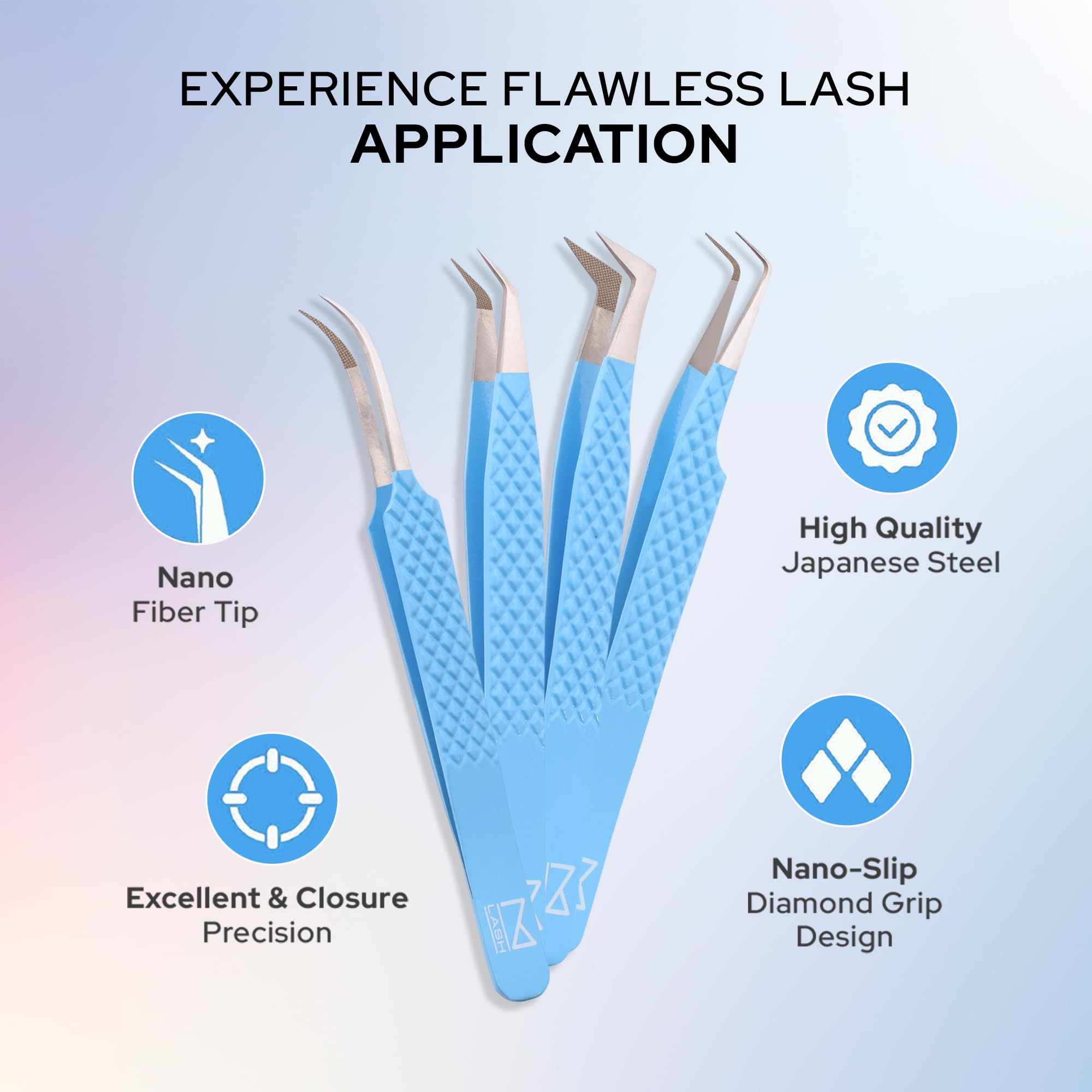 M LASH colorful designs add studio-style personalization.