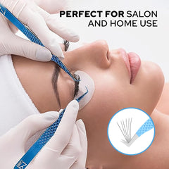 M LASH Japanese-steel construction highlights durability and easy disinfection.