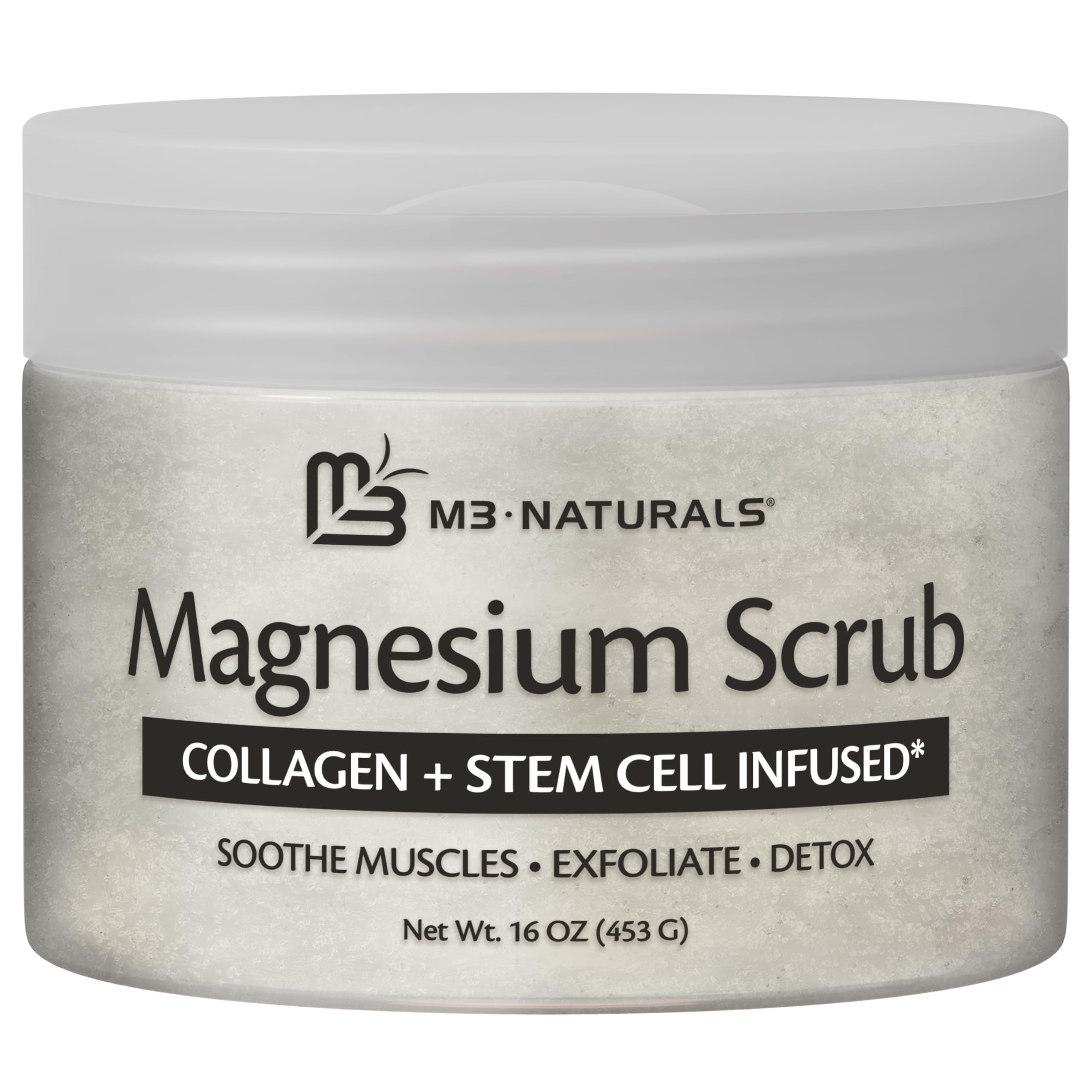 M3 Naturals after-use glow from exfoliation and hydration