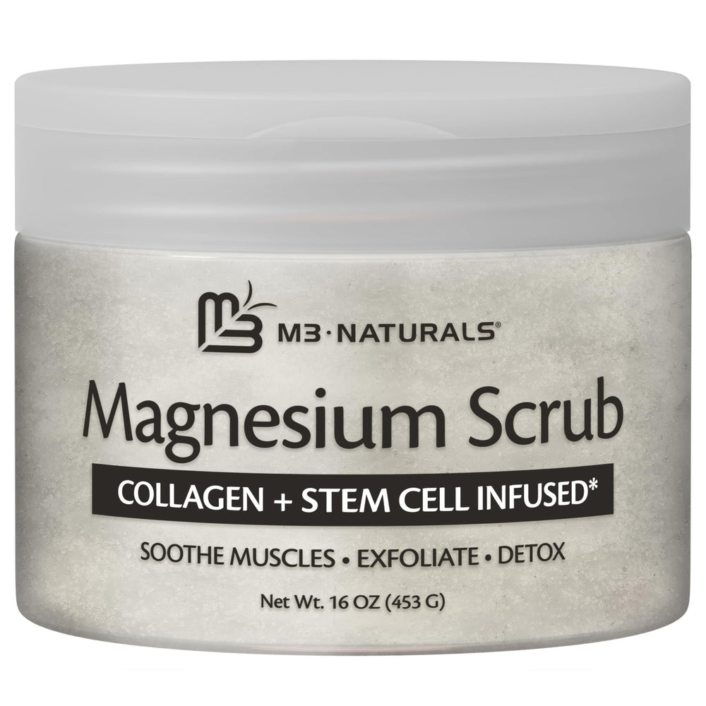 M3 Naturals after-use glow from exfoliation and hydration