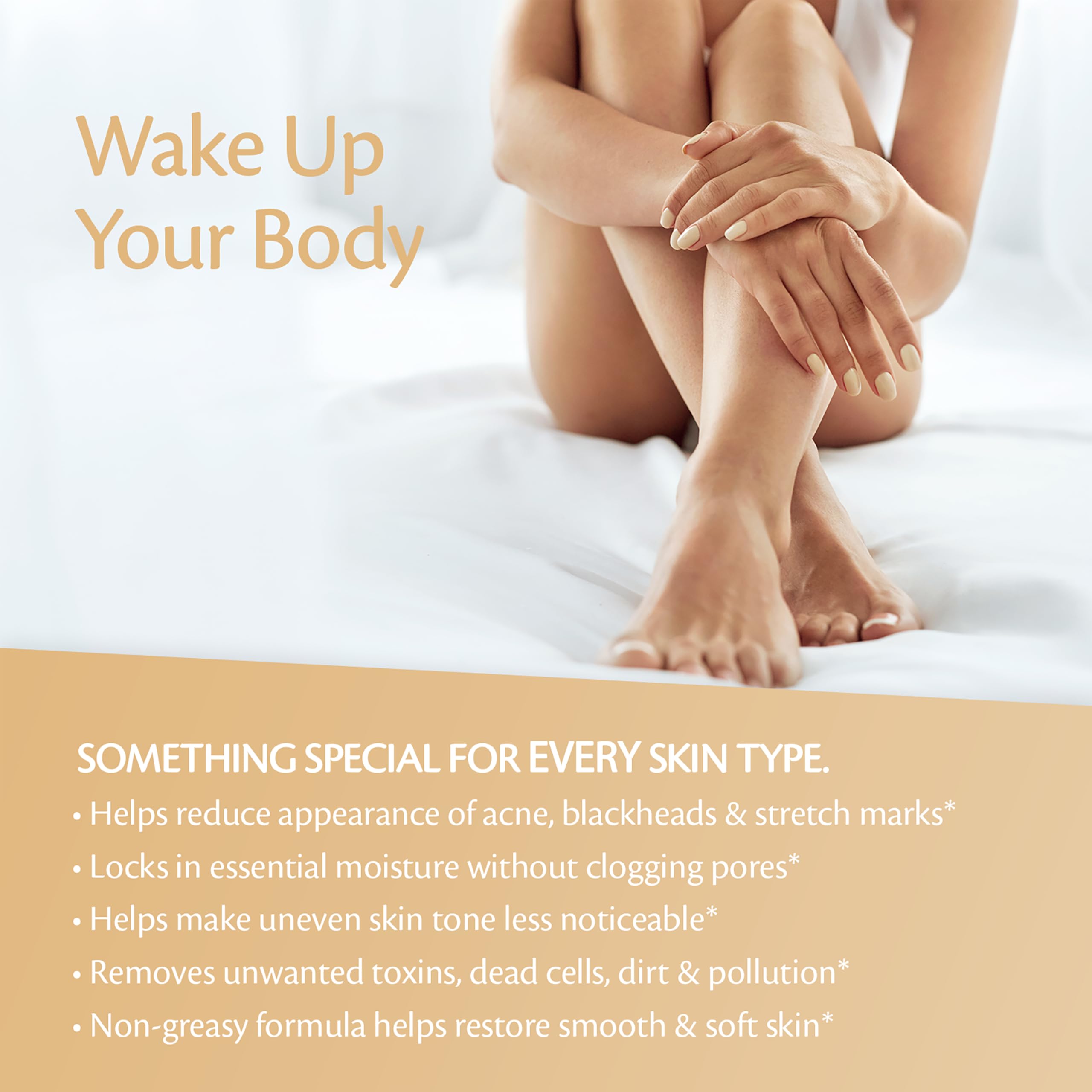 M3 Naturals Arabica Coffee Scrub detox-pores scene underscores pore-minimizing routine