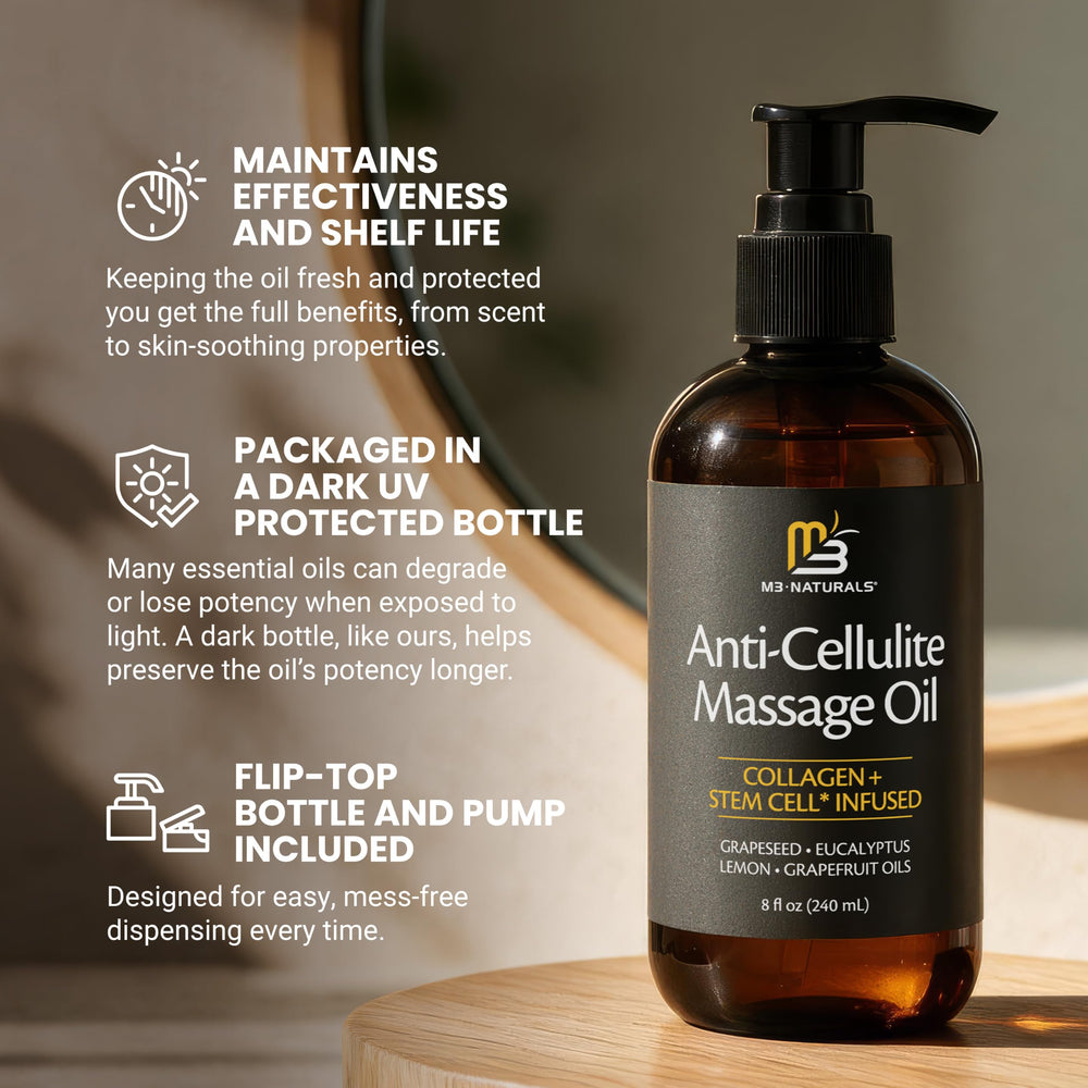 M3 Naturals bottle next to dry brush showing pairing for enhanced absorption