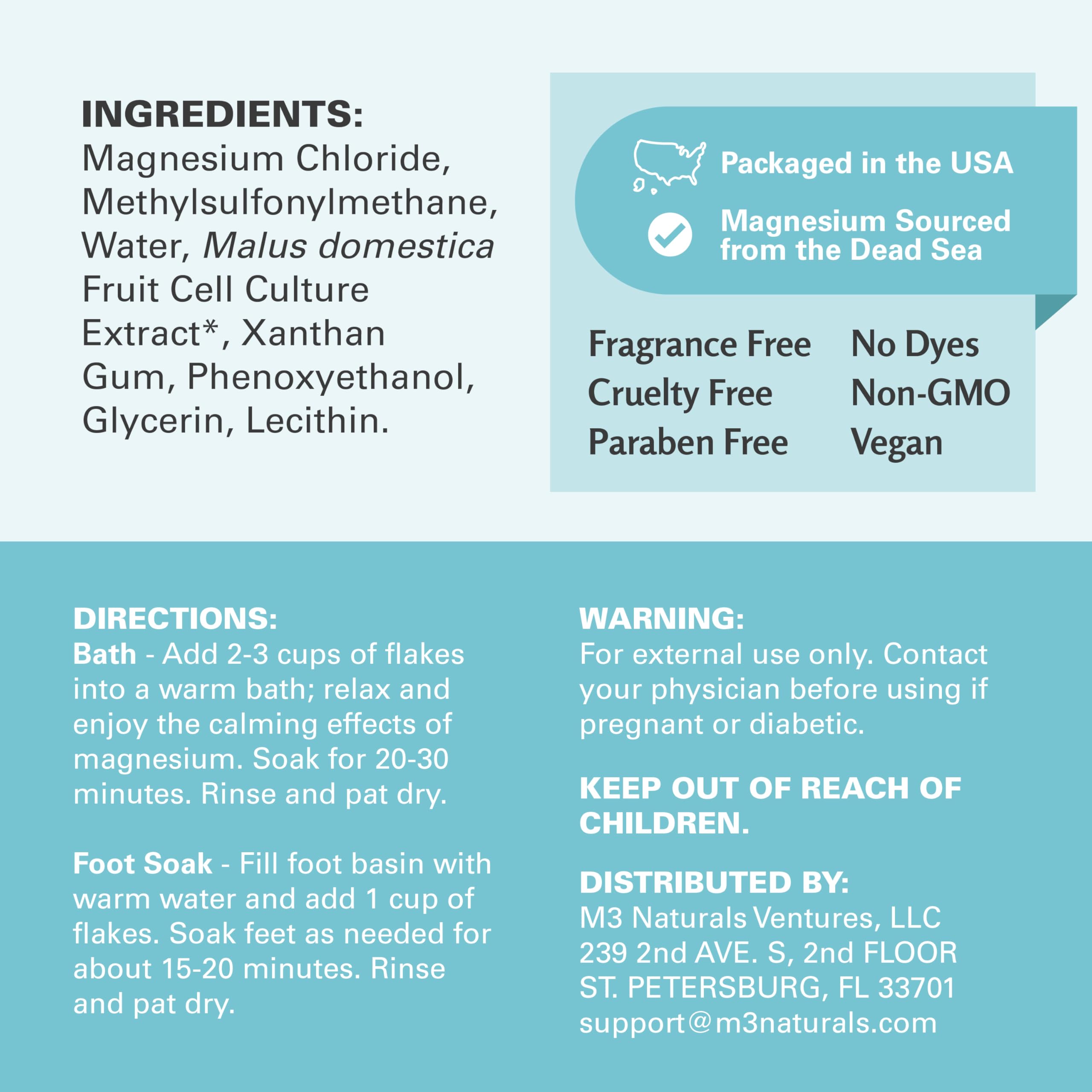M3 Naturals fragrance-free packaging highlights clean formula.