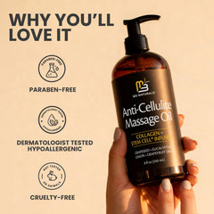 M3 Naturals golden oil pouring to show lightweight texture and glide