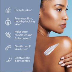 M3 Naturals unscented bottle close-up designed for sensitive skin comfort