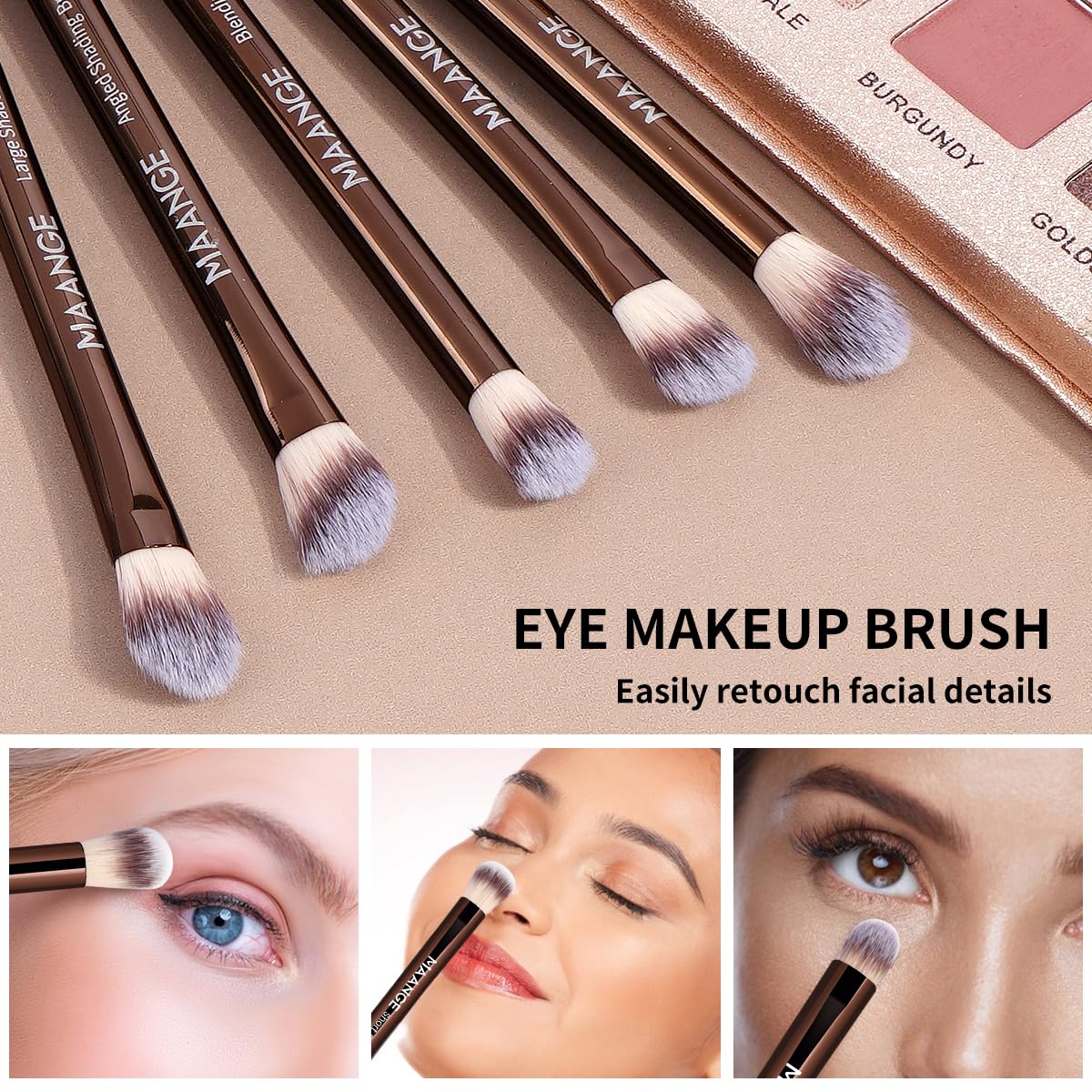 MAANGE blending brushes ease transitions for smoother eye looks