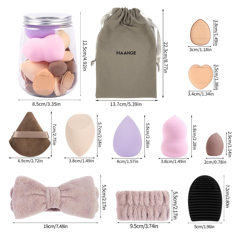 MAANGE blush brush for soft, natural-looking color on cheeks.