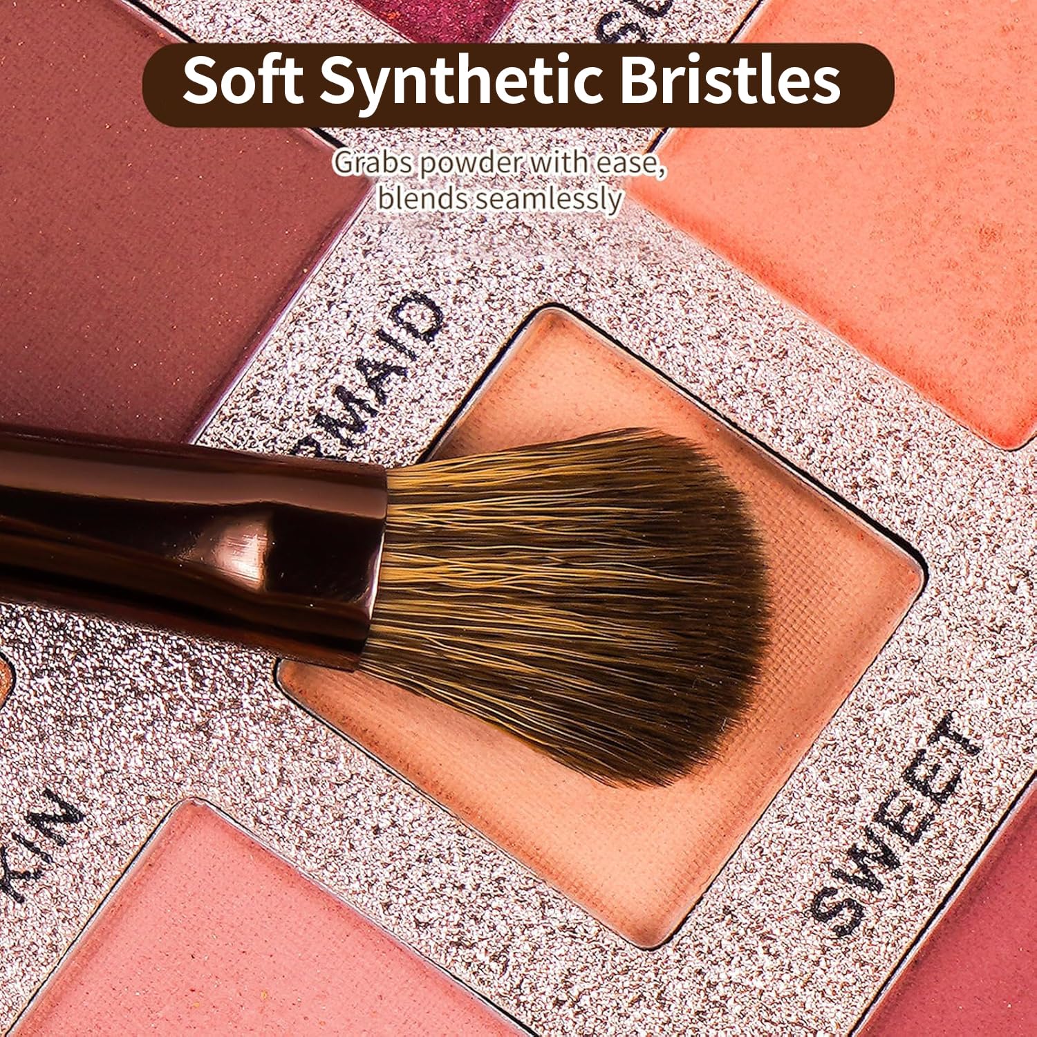 MAANGE contour brush helps define features with clean lines.