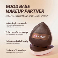MAANGE eye brushes in varied sizes for precise eye makeup.